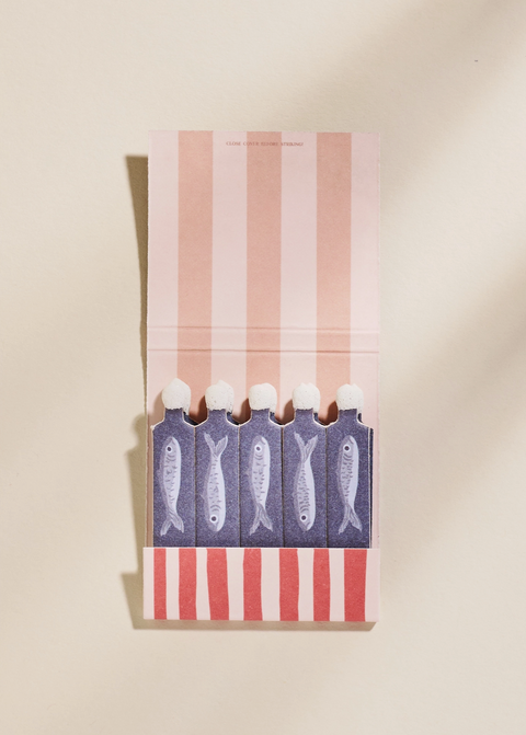 Sardine Tin Matchbook
