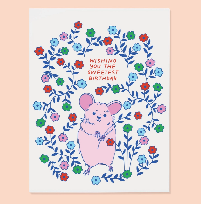 Bday Mouse Card