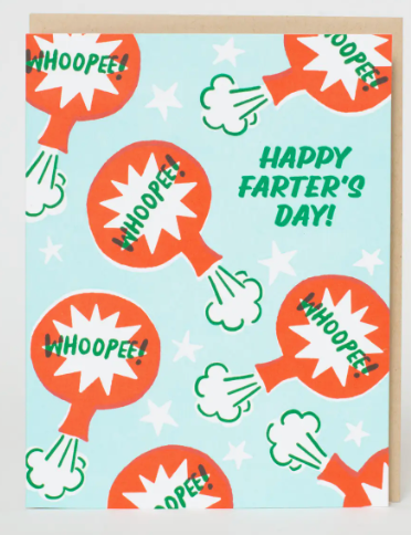 Happy Farter's Day Card