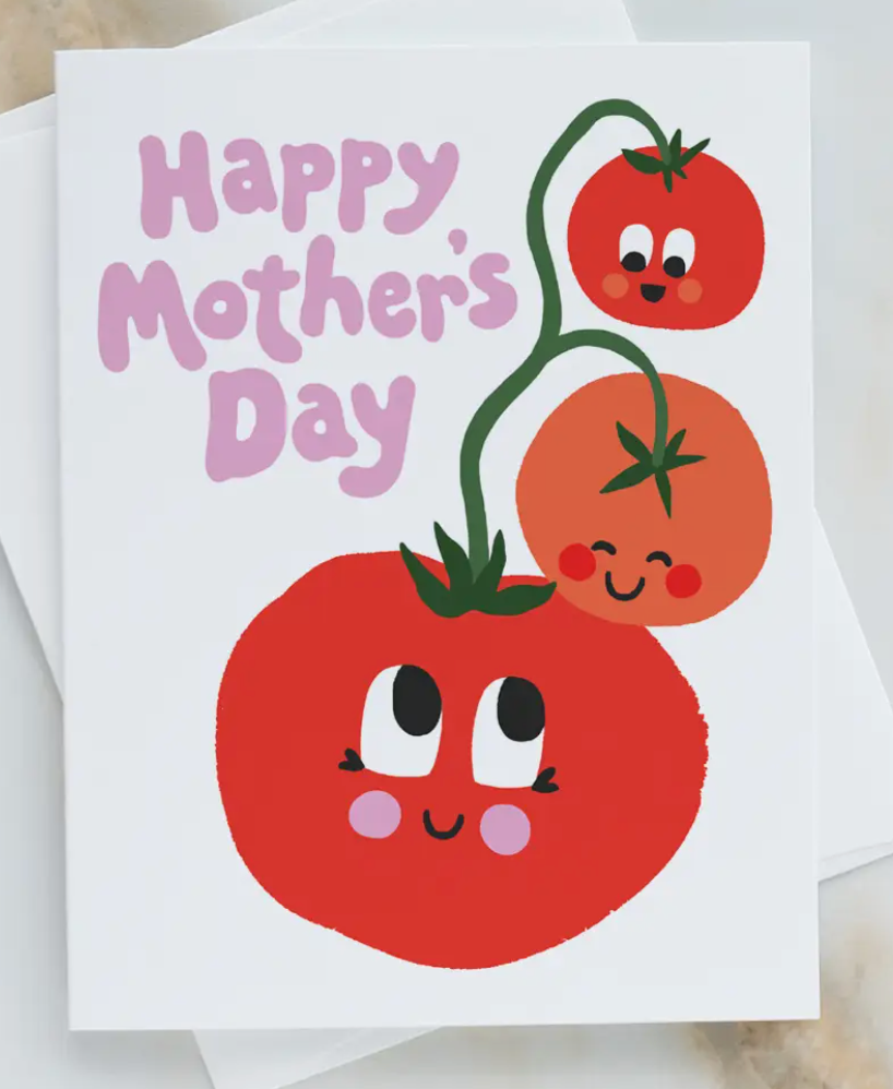 Tomato Family Mother's Day Card