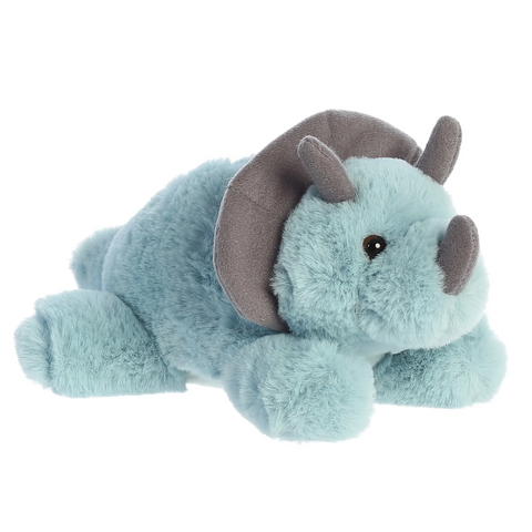 8" Triceratops Mini Flopsie