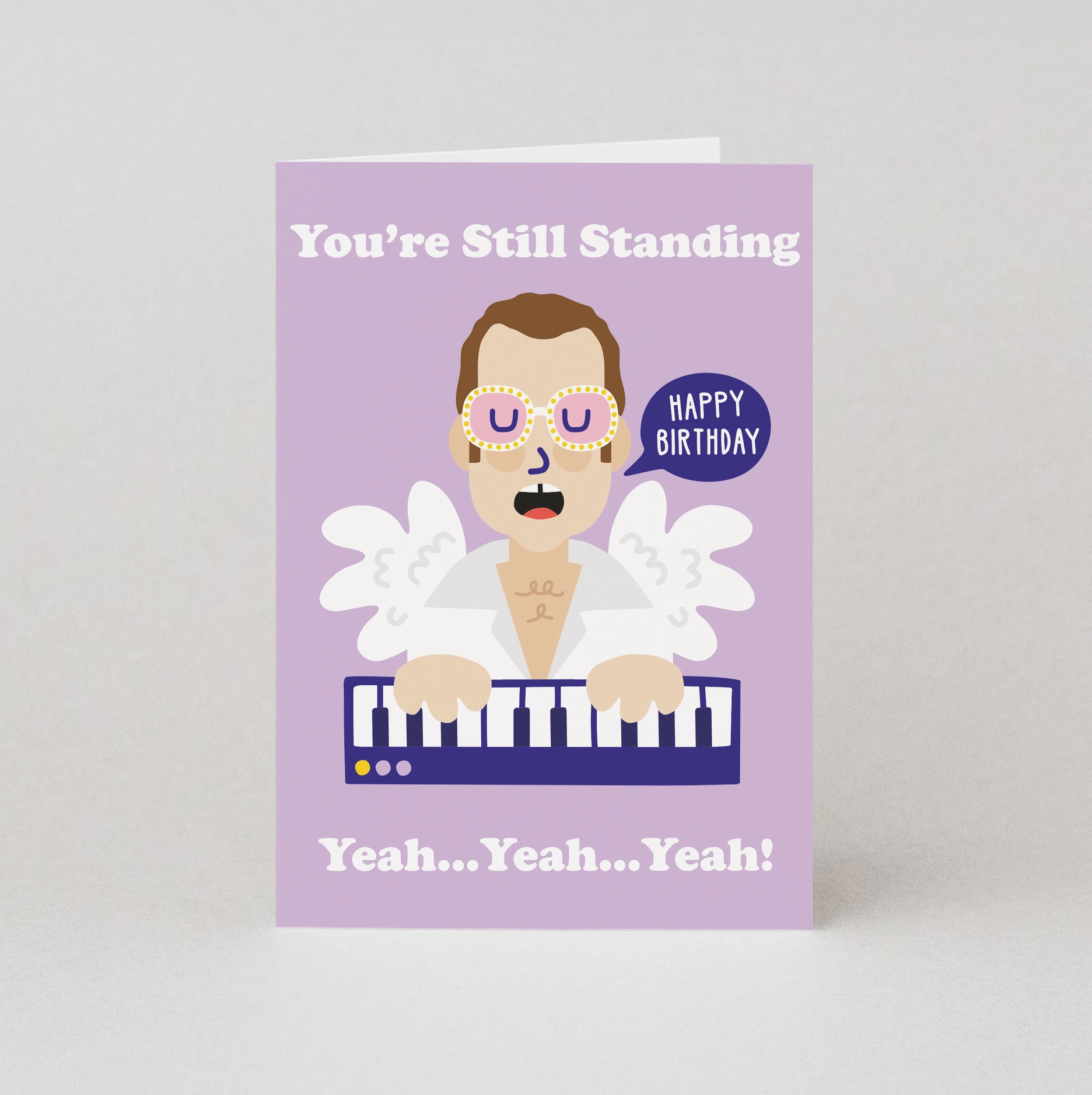 You're Still Standing Birthday Card