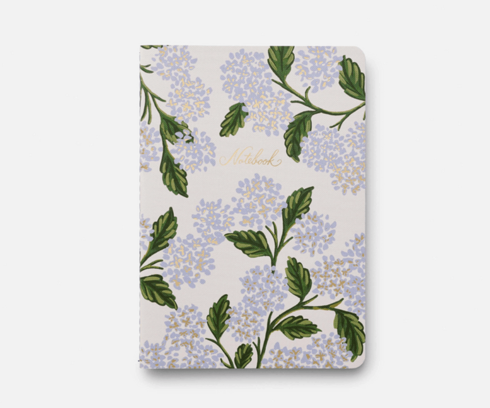 Assorted Set of 3 Hydrangea Notebooks
