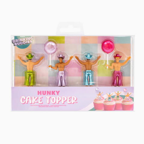 Hunky Cake Topper (4 Pack)