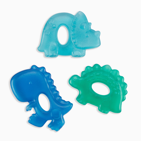 Cutie Coolers™ Water Filled Teethers (3-pack) Dino