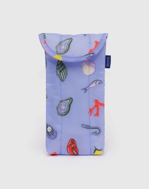 Puffy Glasses Sleeve - Sea Charms