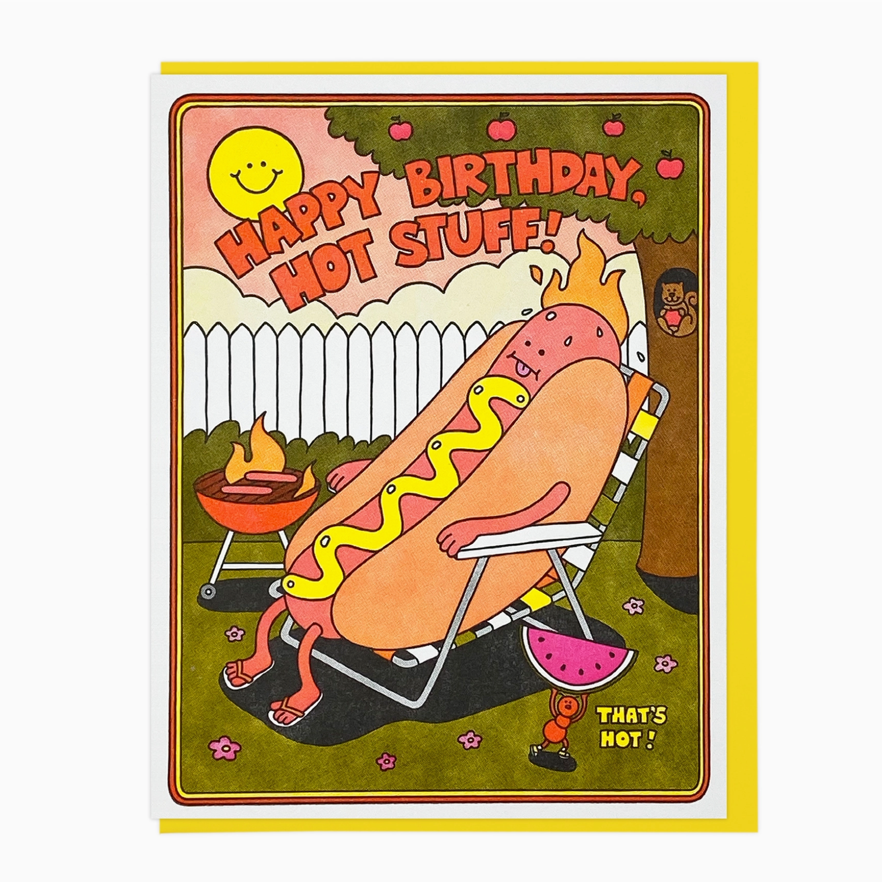 Happy Birthday Hot Stuff Card