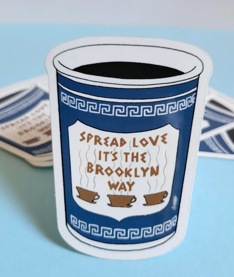Brooklyn Way Vinyl Sticker