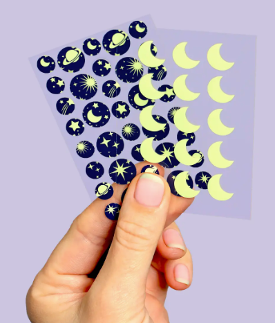 Glow in the Dark Hydrocolloid Pimple Patches - 51 count