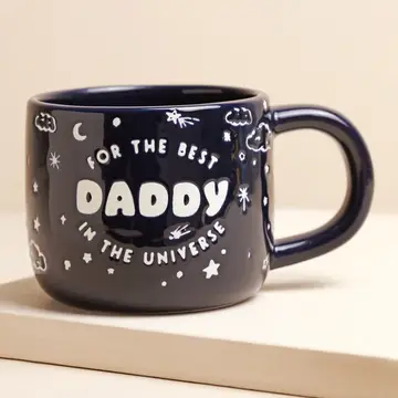 Ceramic Midnight Blue Best Daddy In The Universe Mug