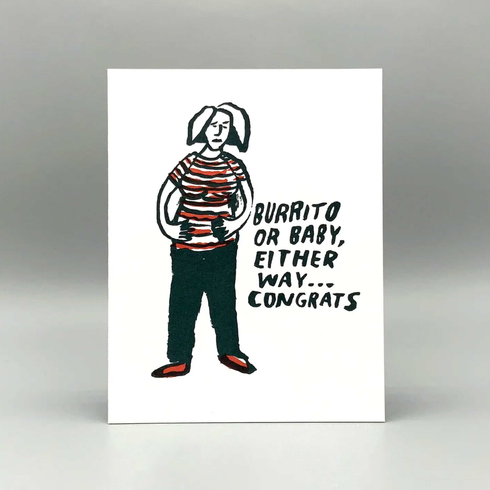 Burrito or Baby Card