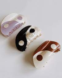 Yin Yang Claw Clip - Small