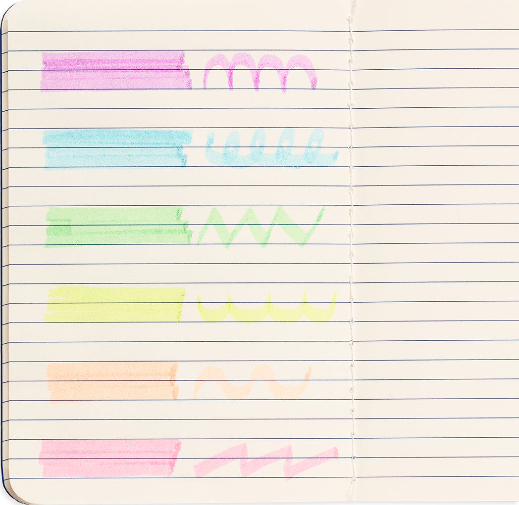 Oh My Glitter! Neon Highlighters - Set of 6