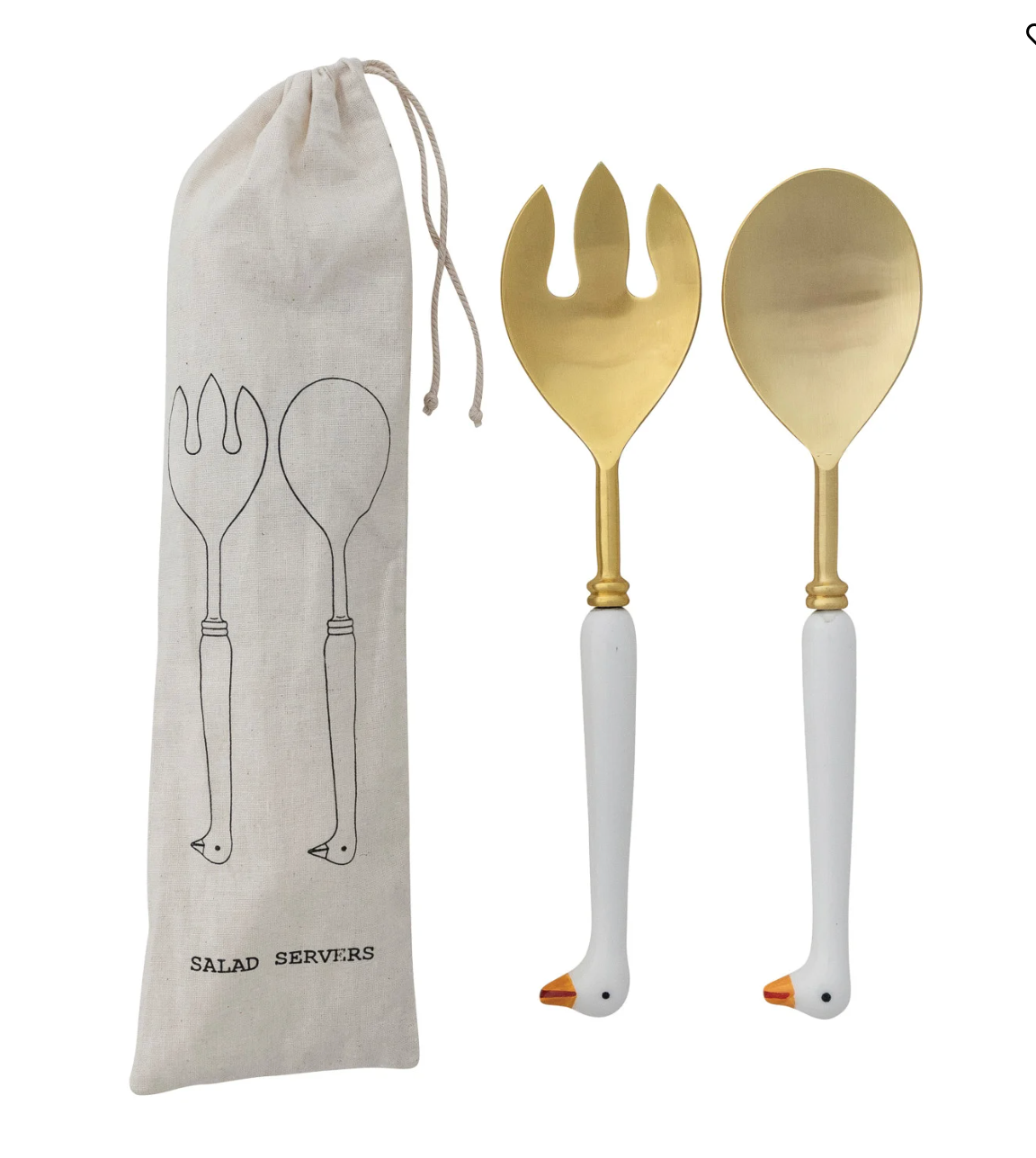 Silly Goose Salad Servers