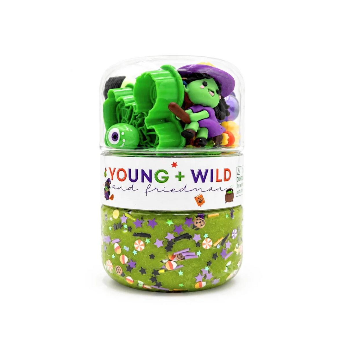 Grab & Go Dough Jar - Witch
