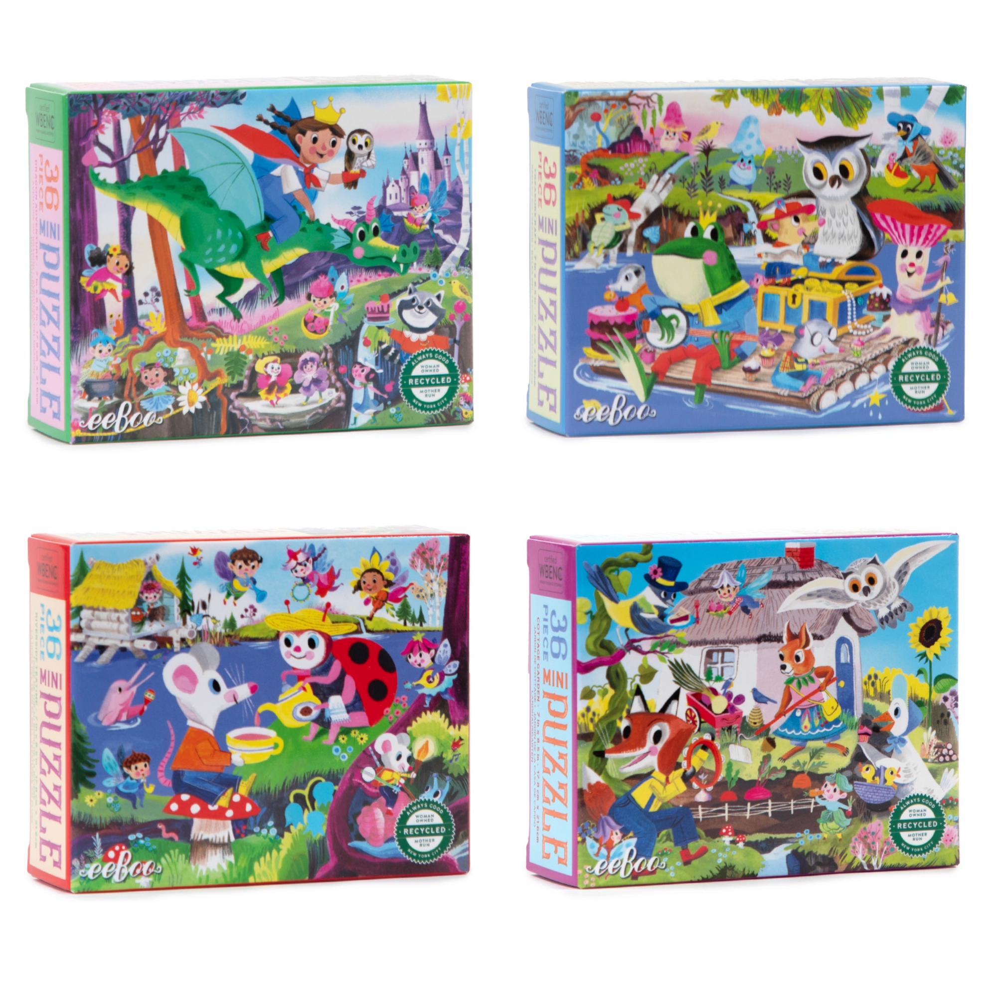 Fairies & Tales Mini Puzzle Assortment - Stay Forever