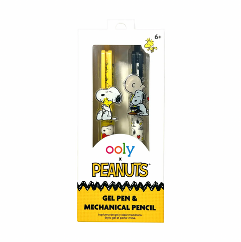 OOLY x Peanuts Gel Pen and Mechanical Pencil - Set of 2