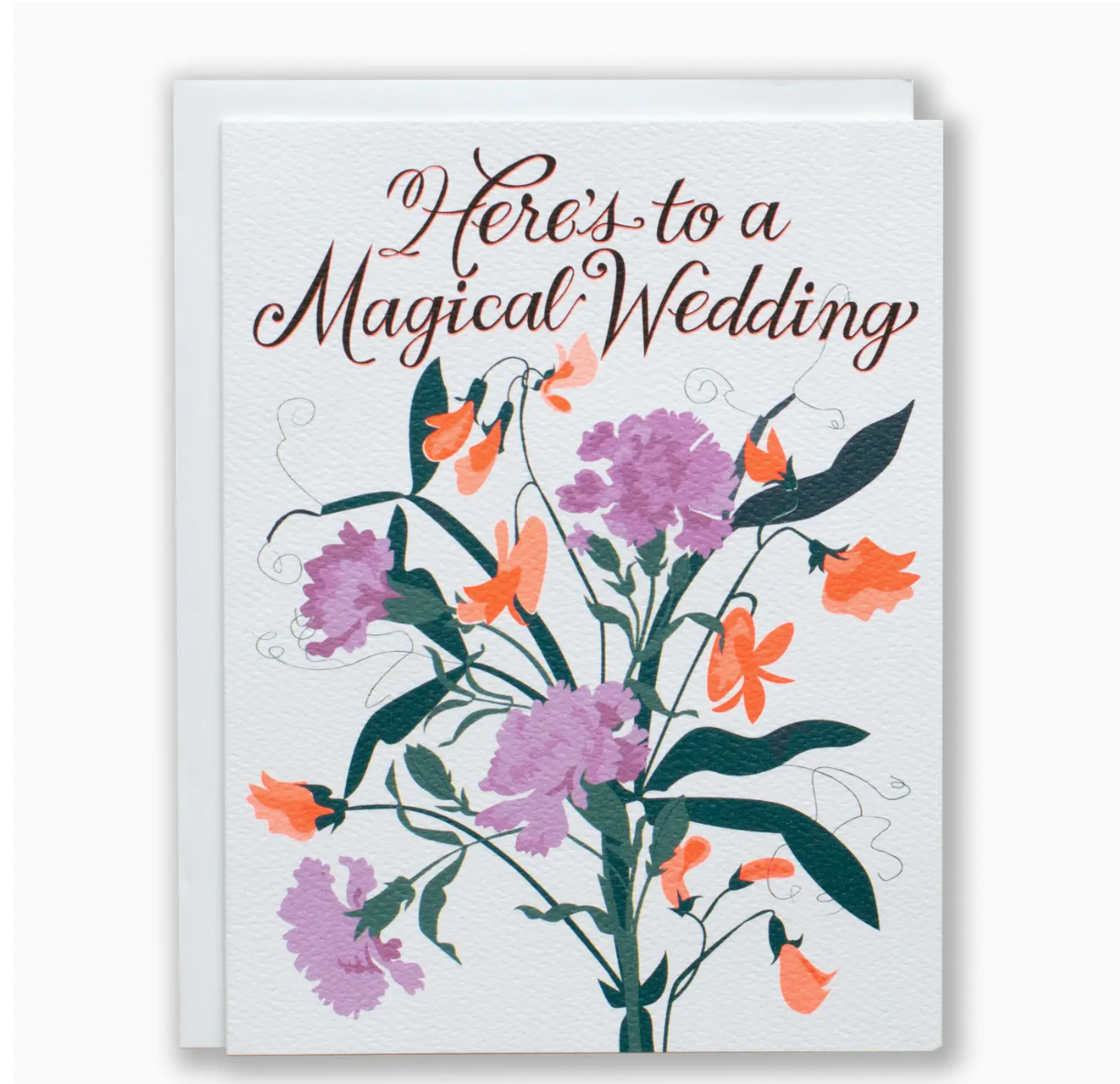 Here's To A Magical Wedding Note Card