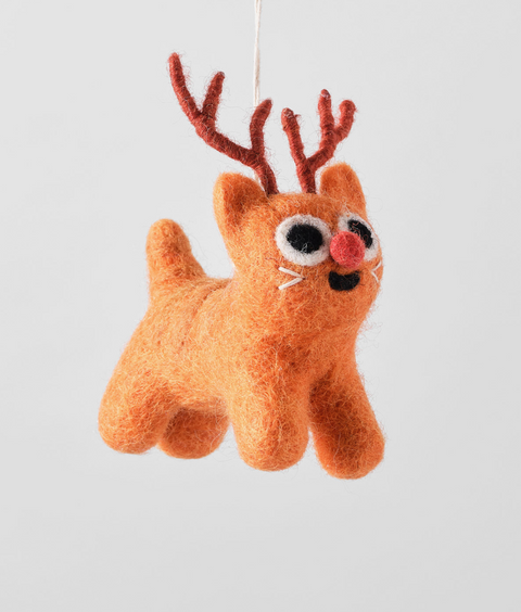 Rudy Hanging Felt Ornament