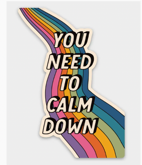 You Need To Calm Down Sticker (Taylor Swift)