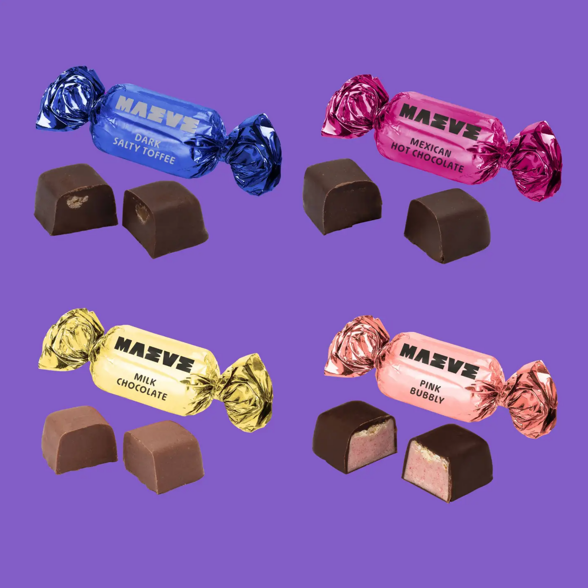 Night Chocolate Bonbon Box - 4oz