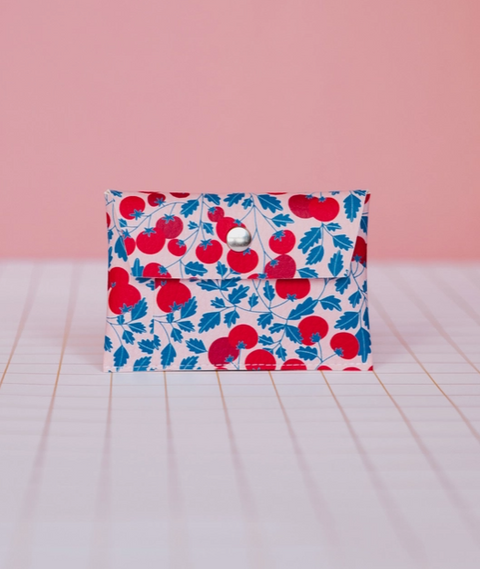 Tomates Rosas Card Holder