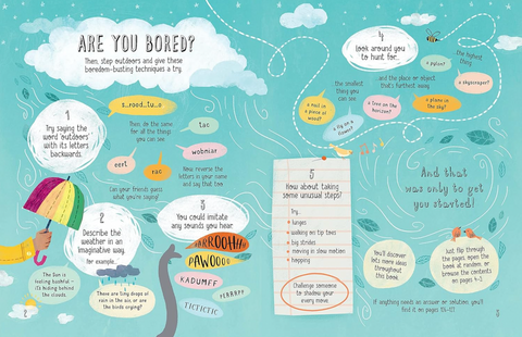 Never Get Bored Outdoors