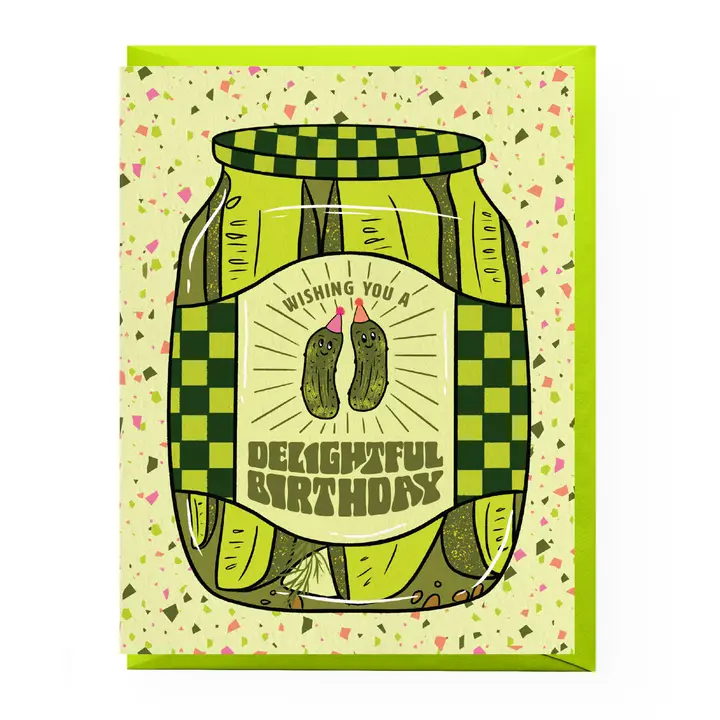 Pickle Jar Birthday Card - Stay Forever