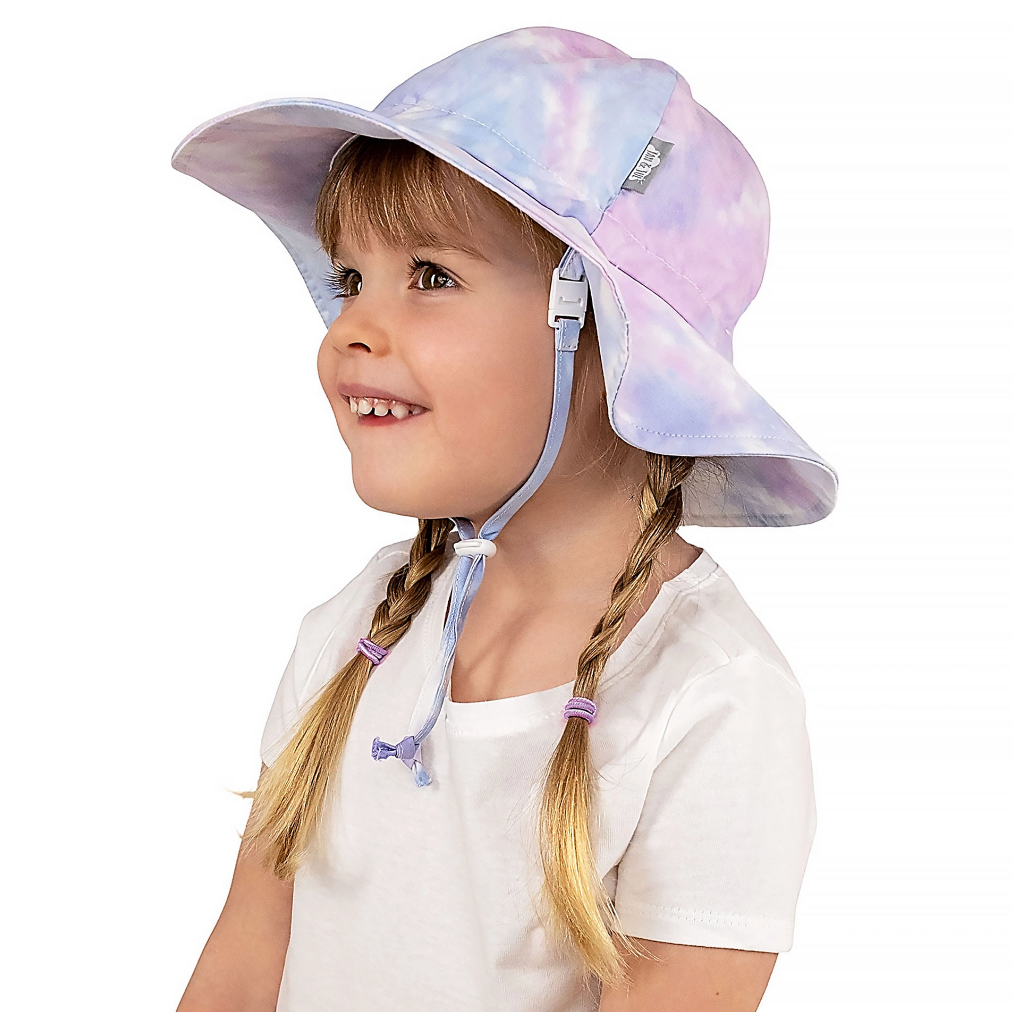 Cotton Candy Tie-Dye | Cotton Floppy Hat (Medium)