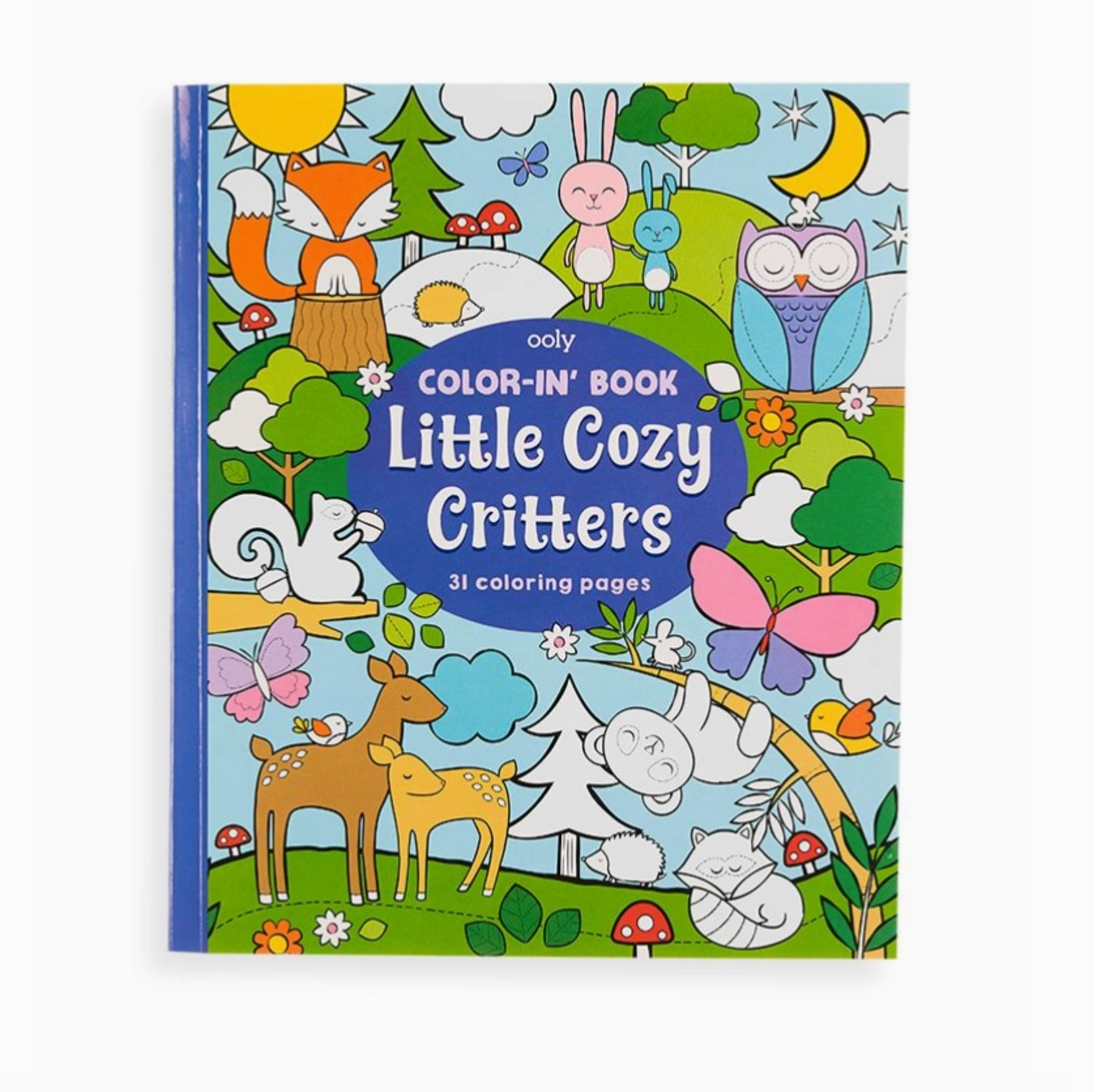 Color-in' Book: Little Cozy Critters