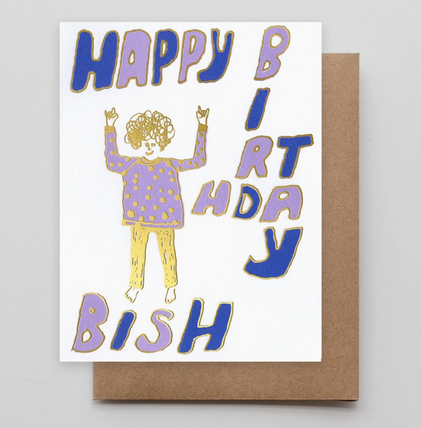 For the Birthday Bish *Foil*