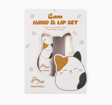 Squishmallows X TONYMOLY Hand & Lip Set