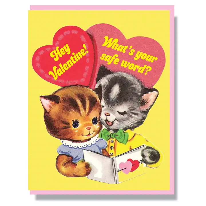What's Your Safe Word? Happy Valentine's Day Card