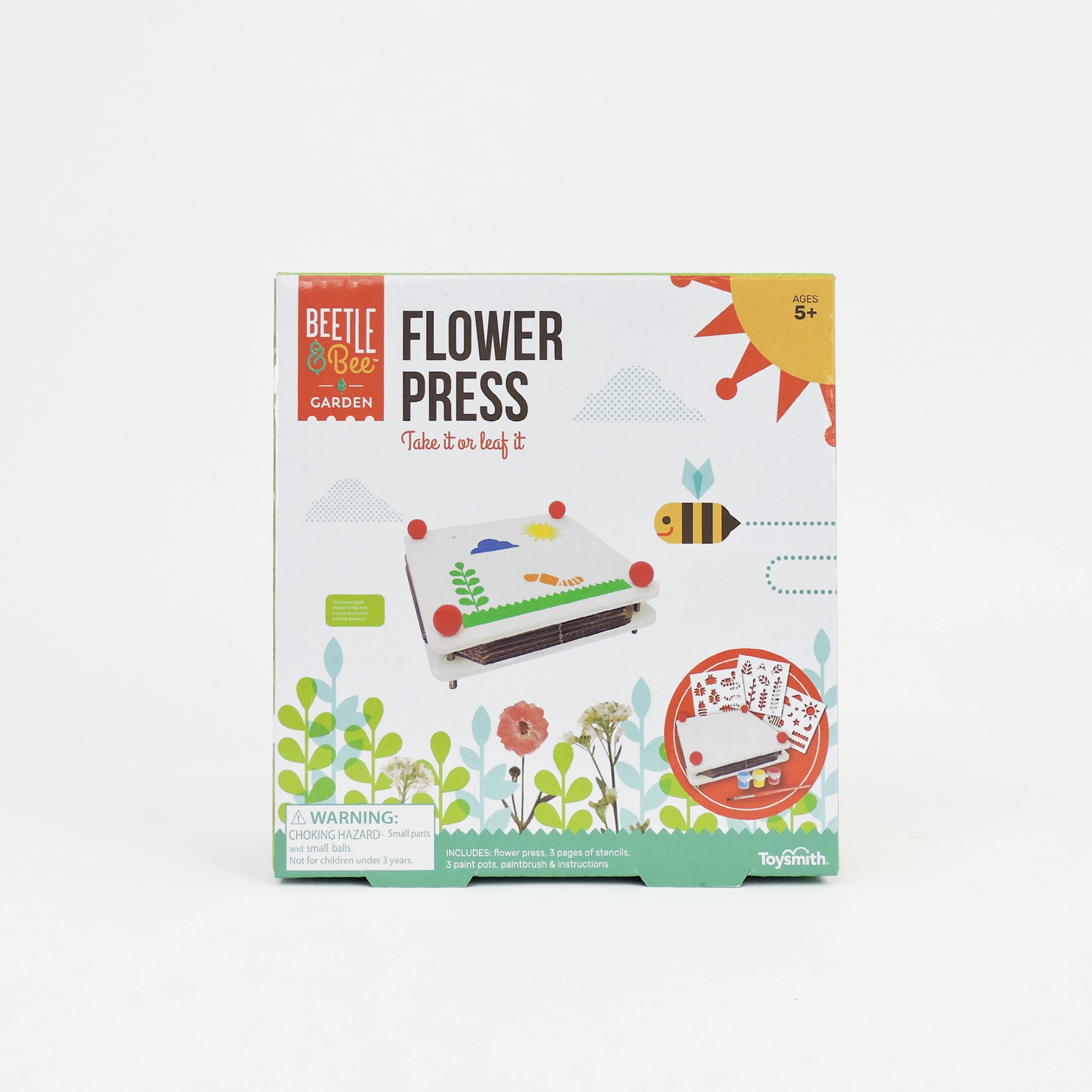 Beetle & Bee Garden Paint A Flower Press