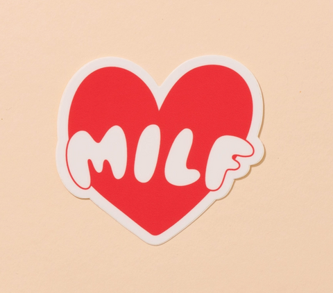 Milf Vinyl Sticker