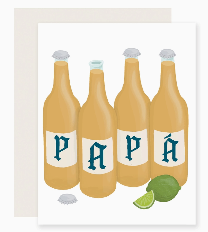 Papa Beers Card