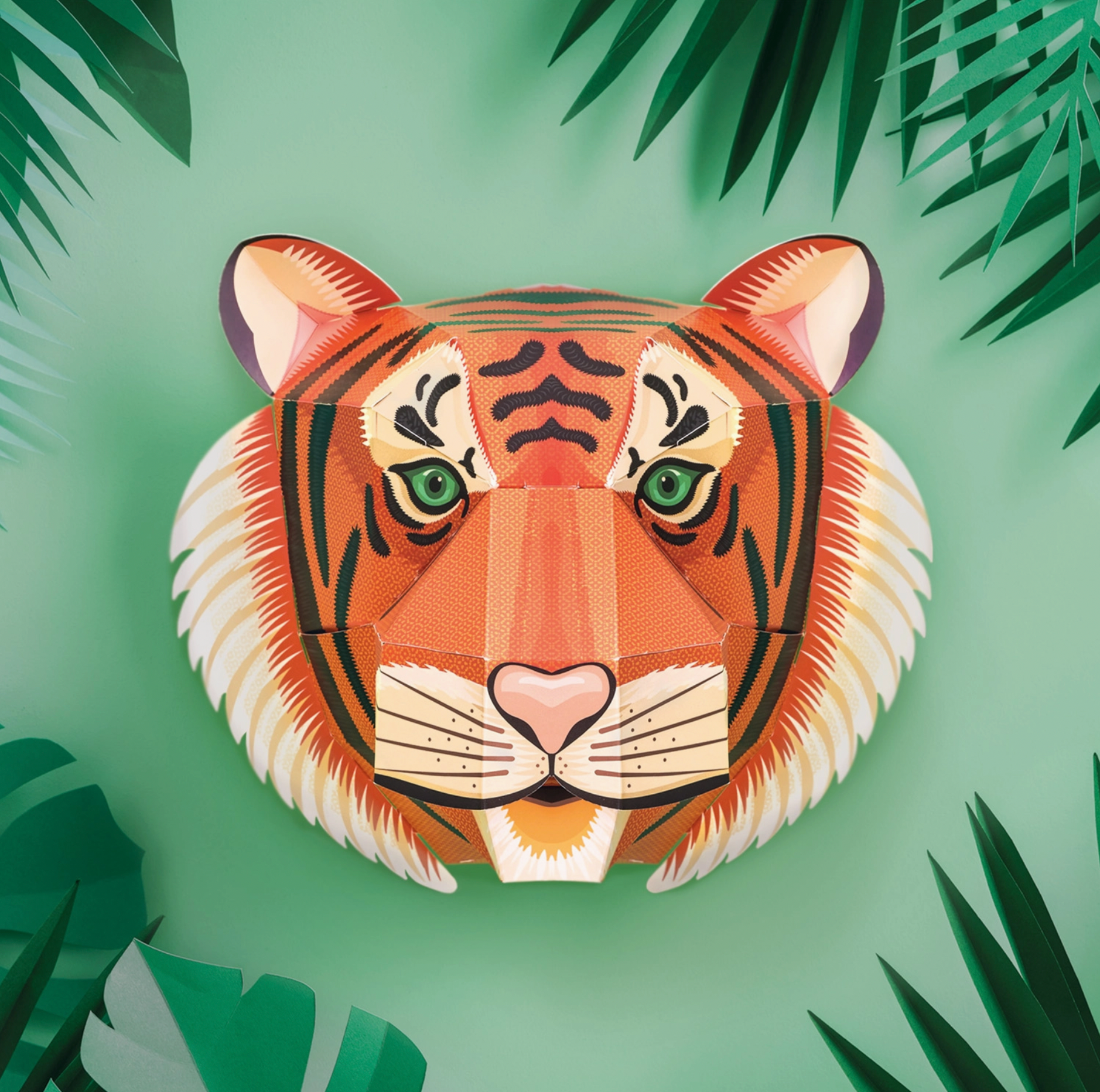 Create Your Own Majestic Tiger Head