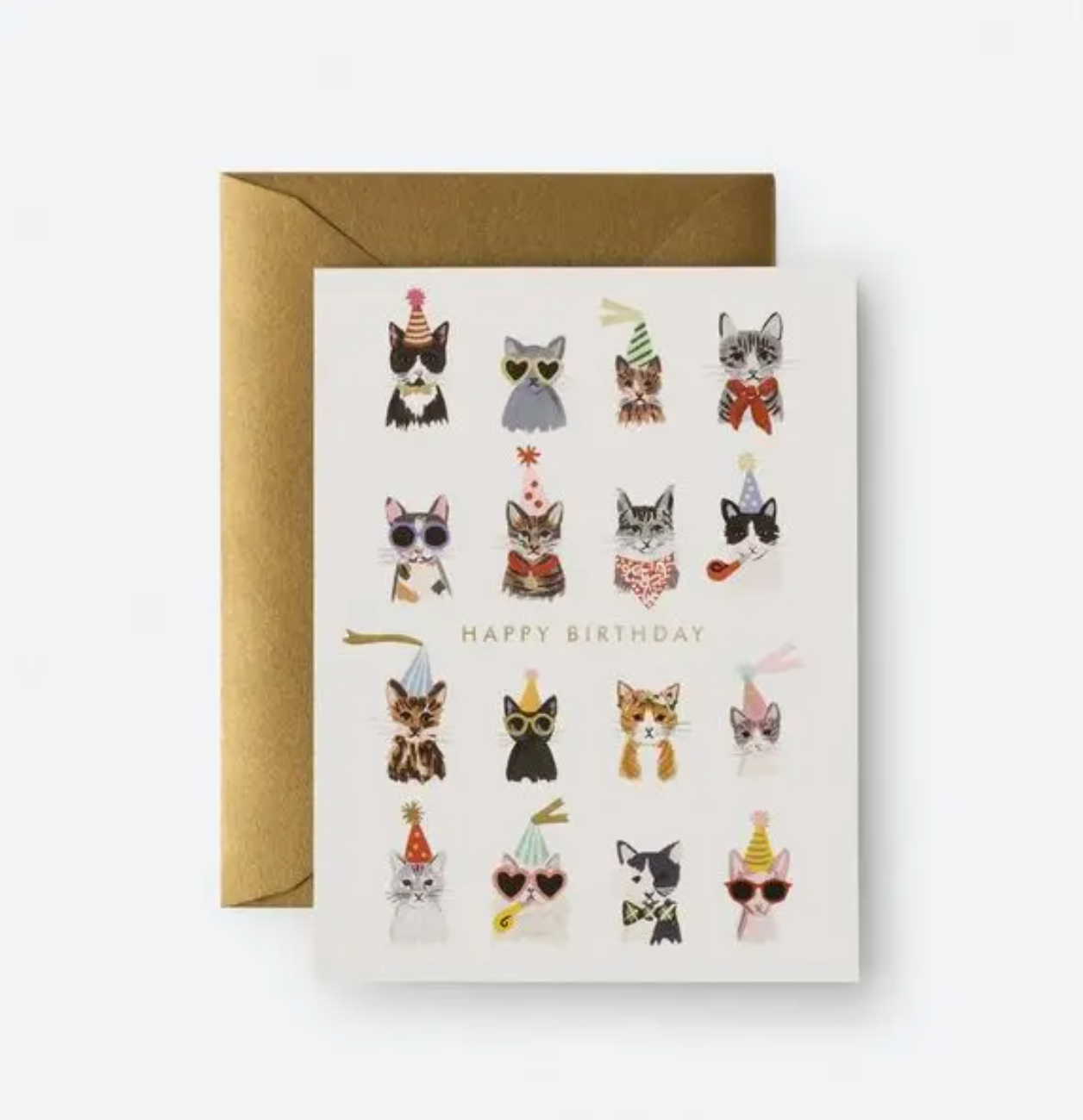 Cool Cats Birthday Card