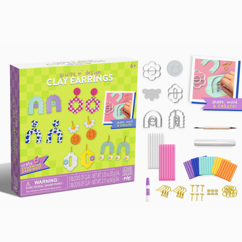 Sculpt n Design Clay Earrings