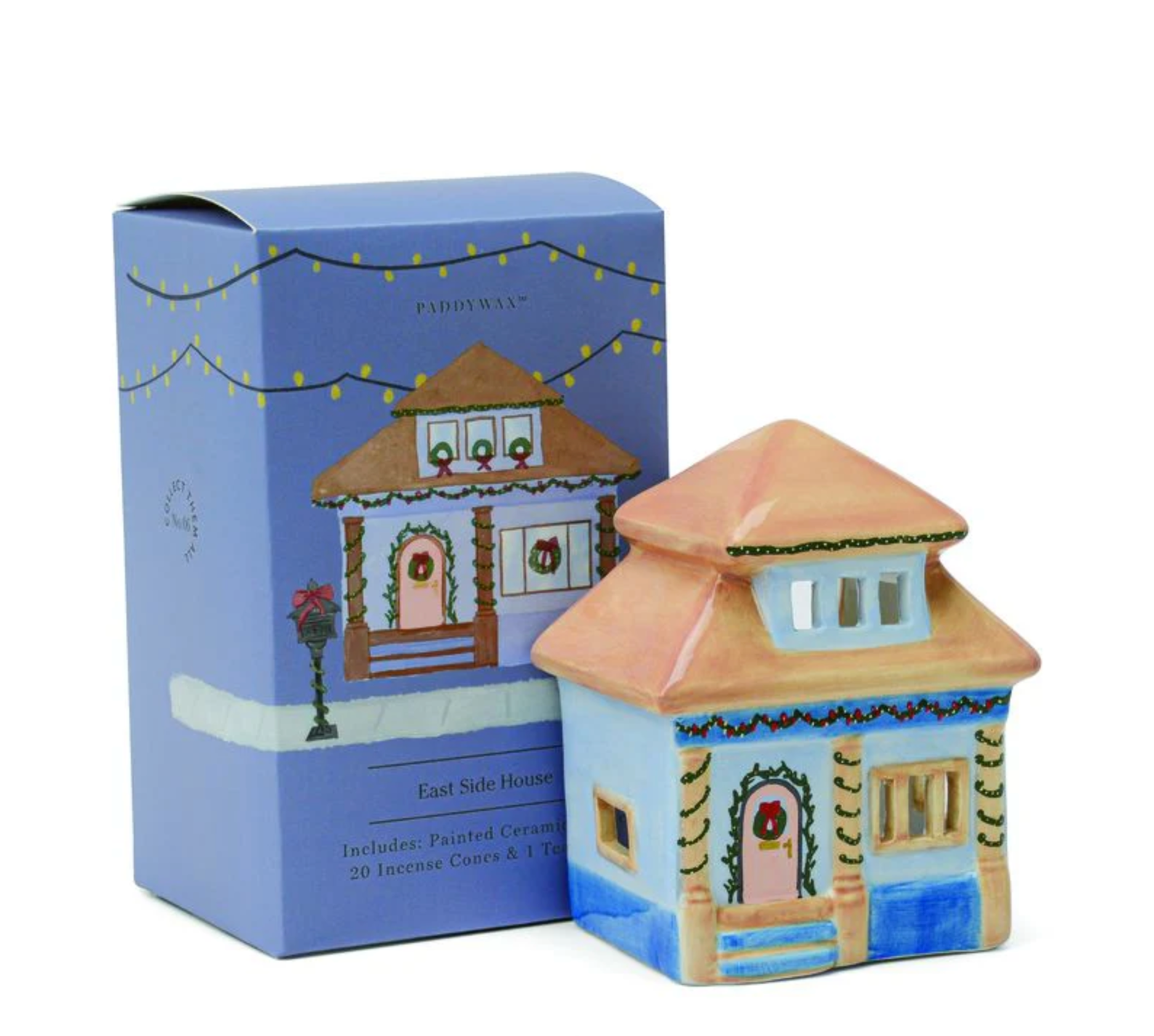 East Side House Style Incense & Tea Light Holder