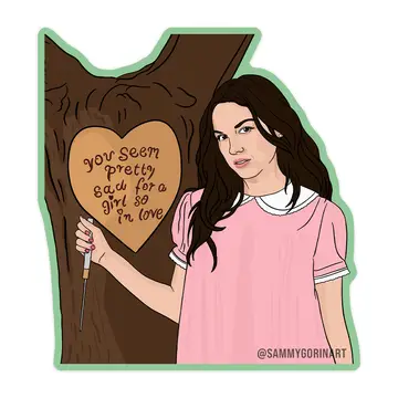 Sad Tree Sticker Olivia Rodrigo