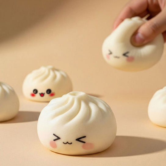 Find the Grilled Dumpling! Sensory Squishy Random Box
