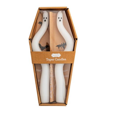 Ghost Taper Candle Set