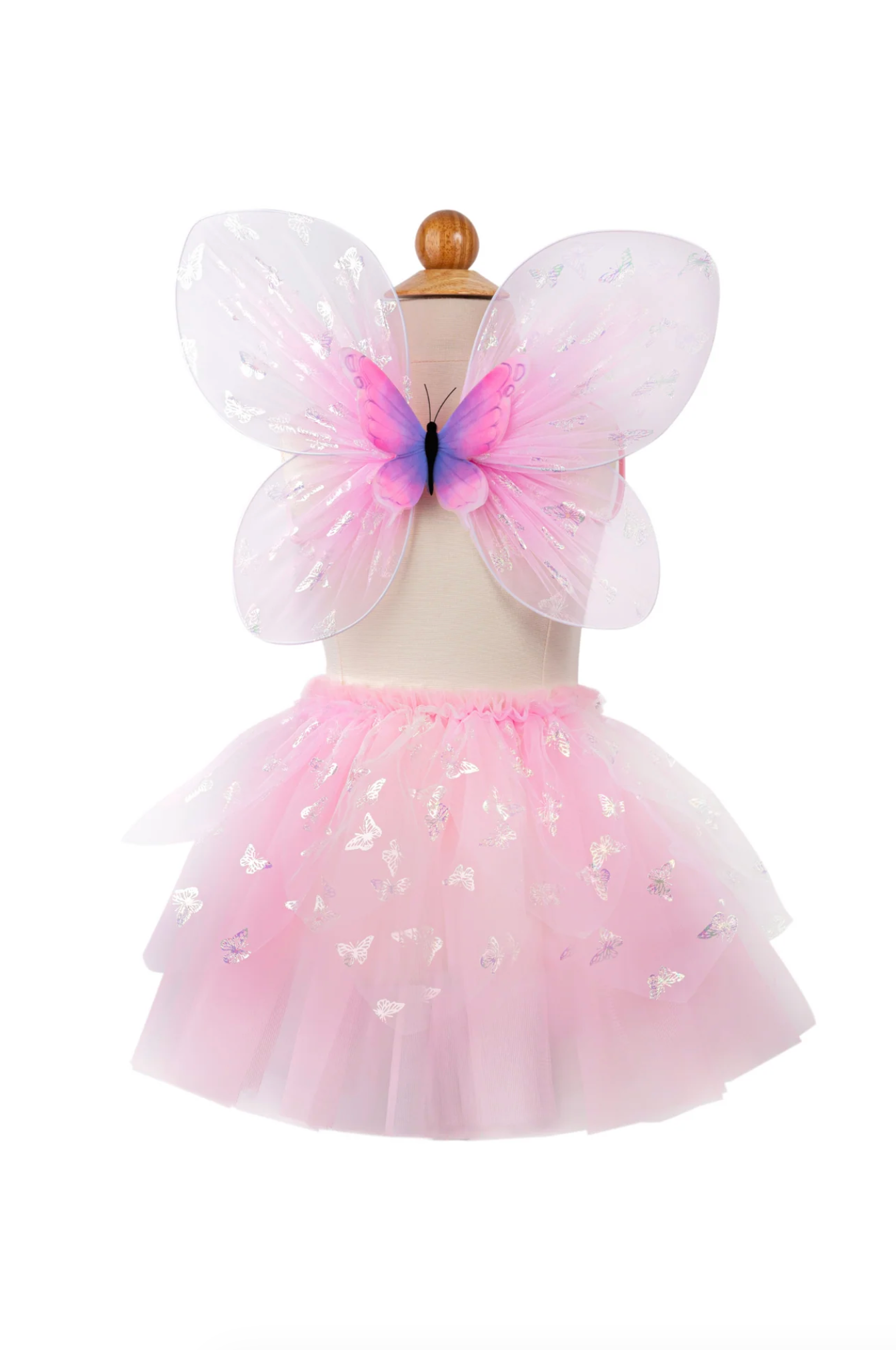 Flutter Butterfly Skirt & Wings, Pink, Size 4-6