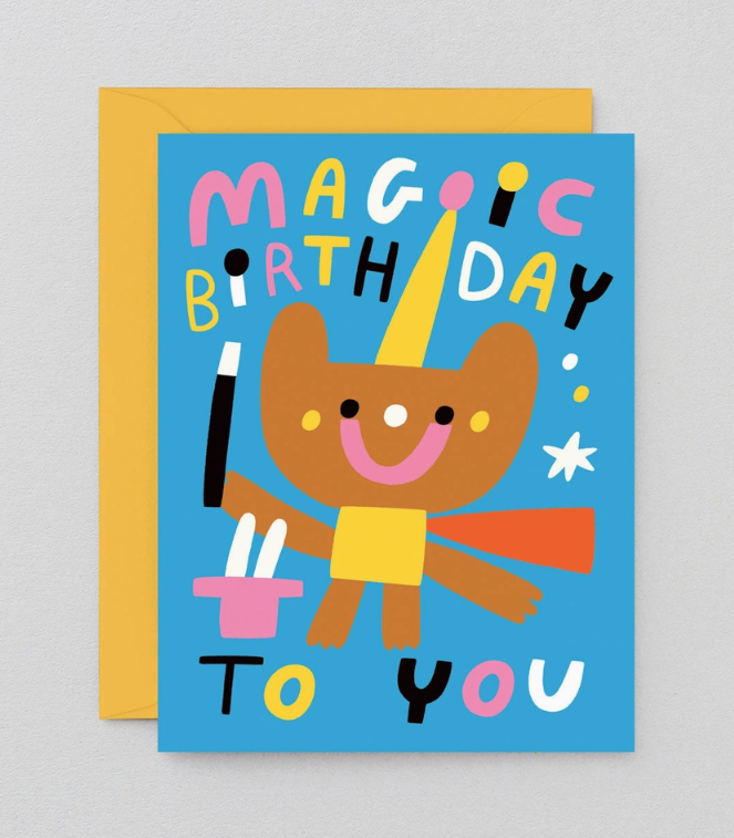 'Magic Birthday' Kids Birthday Greetings Card