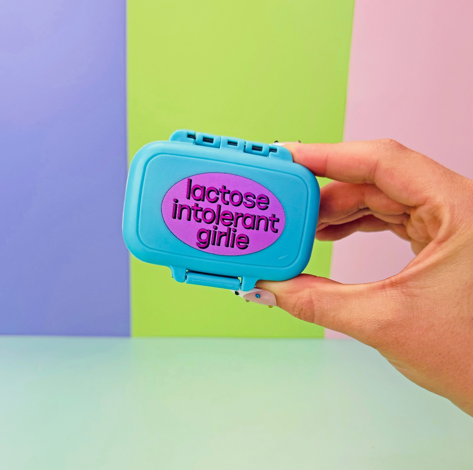 Lactose Intolerant Girlie Pill Case