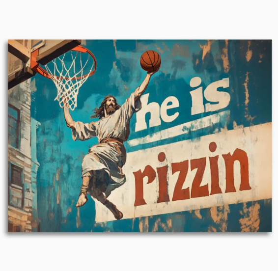 He Is Rizzin Card - Stay Forever