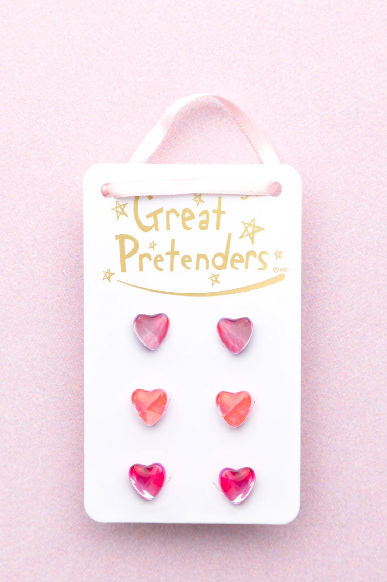 Boutique Holo Heart Studded Earrings