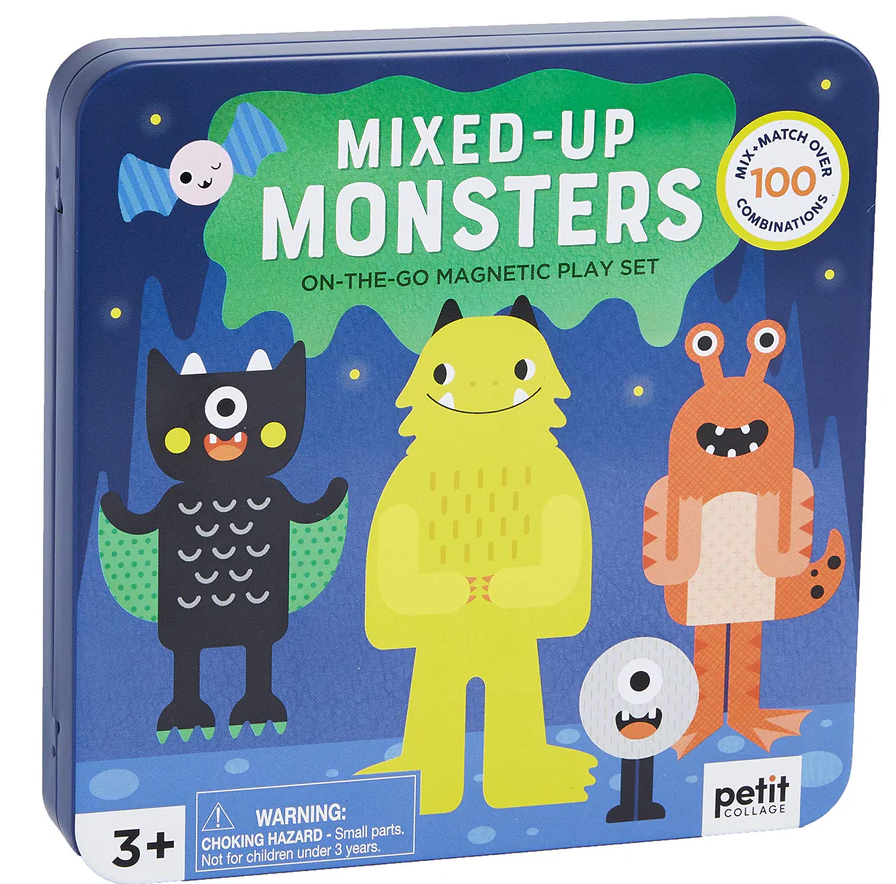 Mixed-Up Monsters On-The-Go Magnetic Play Set - Stay Forever