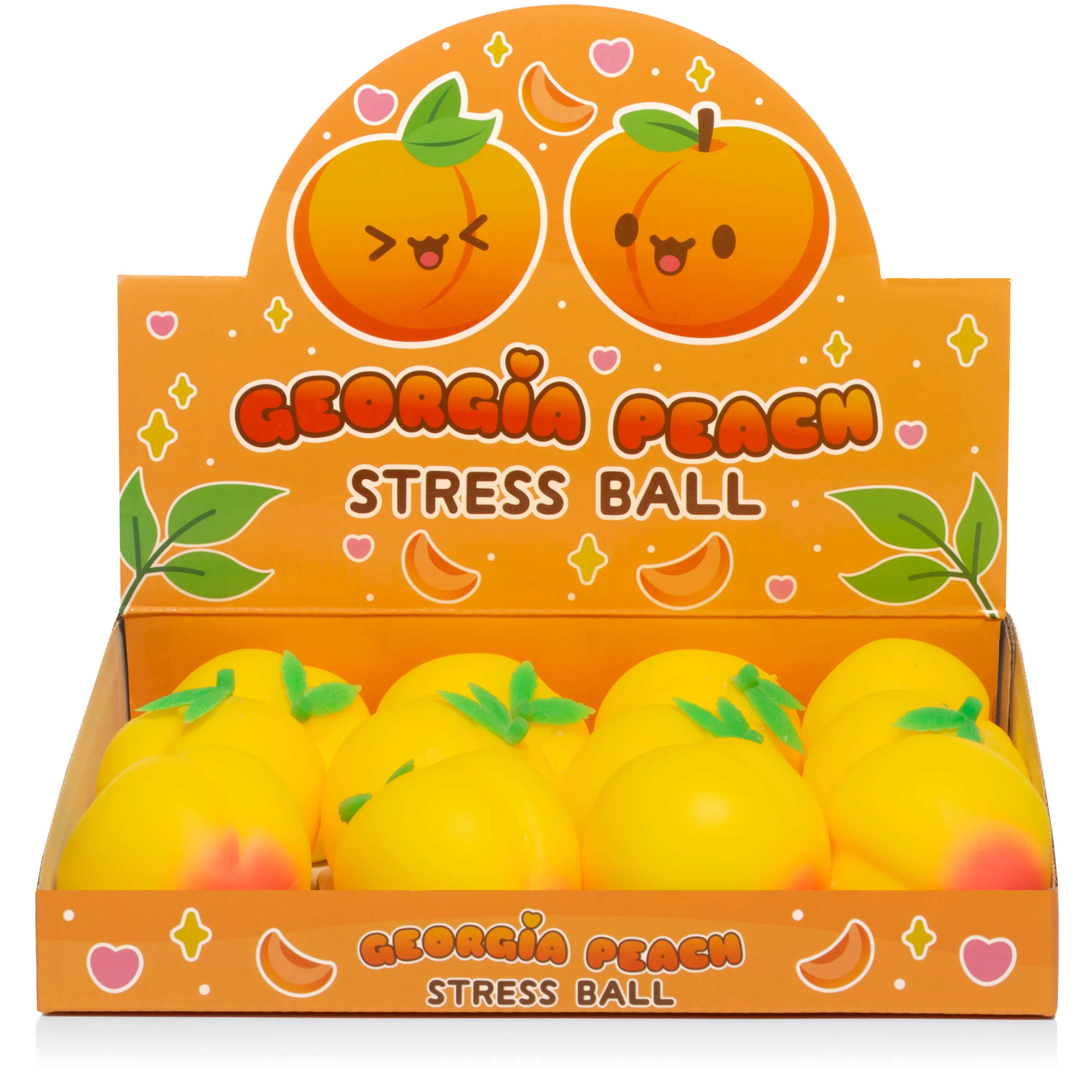 Cute Georgia Peach Sensory Toy